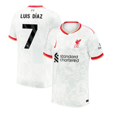 Liverpool LUIS DÍAZ #7 Drittes Auswärts-Fußballtrikot 2024/25